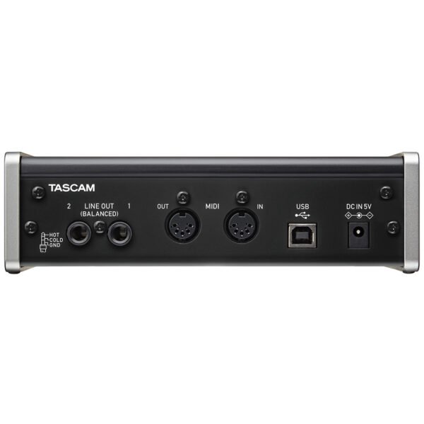 Tascam US-2×2 USB Audio Interface with MIDI Support - Image 2