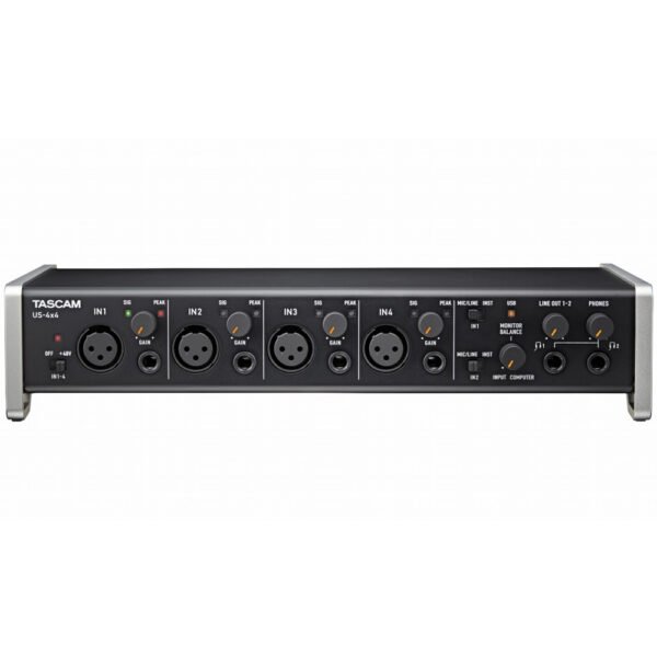 Tascam US-4×4 USB Audio Interface with MIDI Support