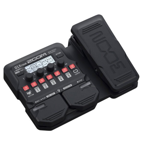 Zoom G1X FOUR (Multi-effects Processor with 70+ Effects)