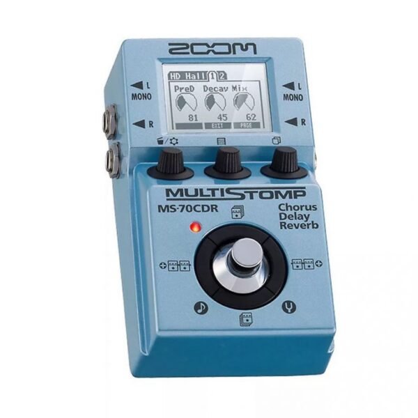 Zoom MS-70CDR MultiStomp Chorus / Delay / Reverb Pedal