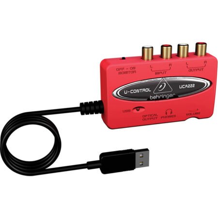 Behringer U-CONTROL UCA222 USB Audio Interface