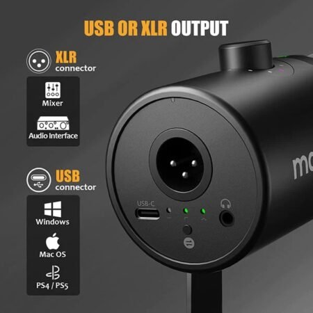 Maono PD400X USB/XLR Dynamic Microphone - Image 4