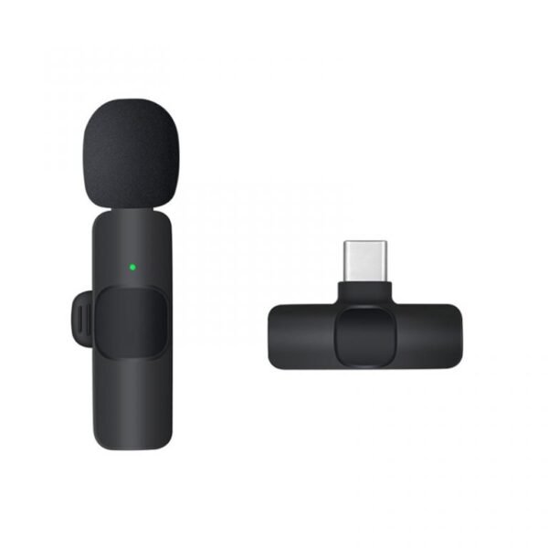 K8 Wireless Lavalier Collar Microphone C-Type & iPhone