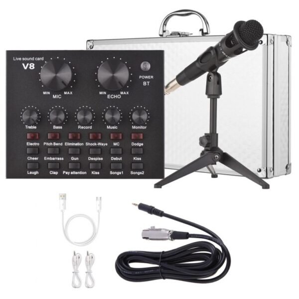 Encore300 USB Mic with V8 Mixer Sound Card Kit