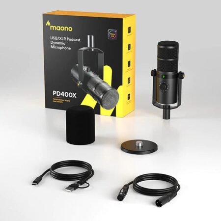 Maono PD400X USB/XLR Dynamic Microphone - Image 3