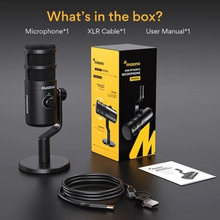 Maono PD100U Dynamic USB Microphone - Image 4