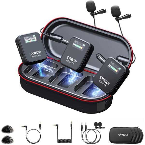 SYNCO WAir G2-A2 Pro 2-Person Wireless Microphone - Image 3