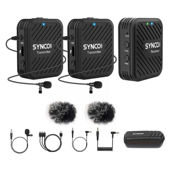 SYNCO G1(A2) Dual Wireless Lavalier Microphone