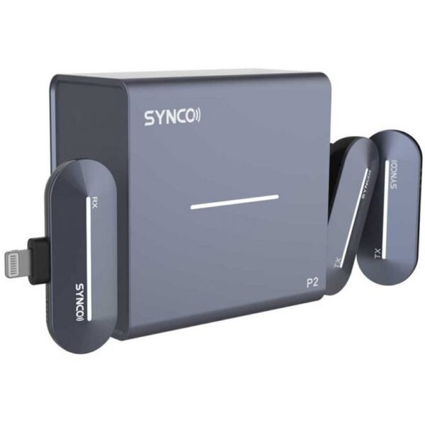 SYNCO P2L Dual Channel Wireless Microphones for iPhone