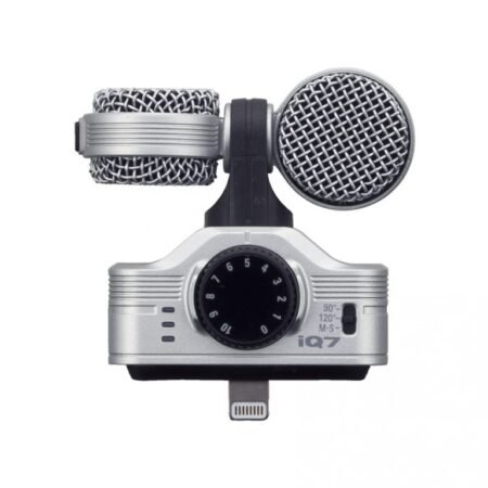 Zoom iQ7 Rotating Mid Side Stereo Mic for iOS