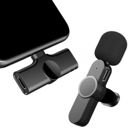 K8 Wireless Lavalier Collar Microphone C-Type & iPhone - Image 3