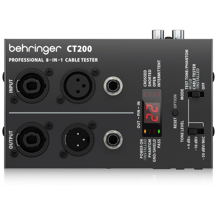 Behringer CT200 8-in-1 Cable Tester