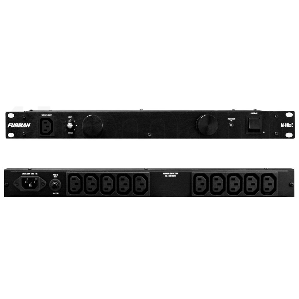 Furman M-10Lx E Power Conditioner with Lights