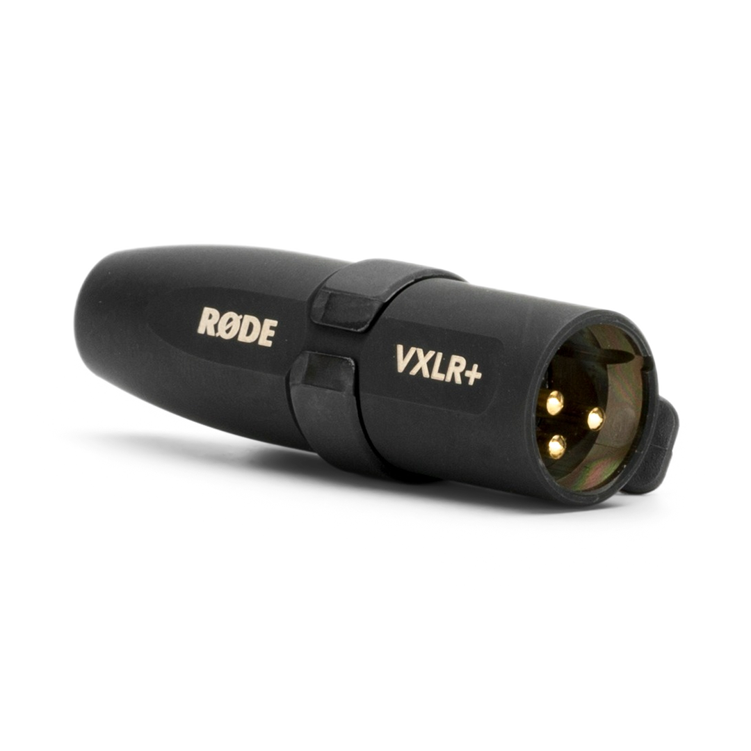 RODE VXLR+ 3.5mm Mini-jack to XLR Adaptor with Power Converter