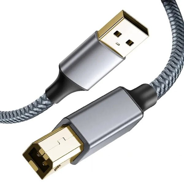 High Grade USB Cable for USB-MIDI & Audio Interfaces Gold Plated