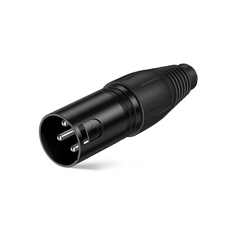XLR Male Balanced Professional Audio Connector