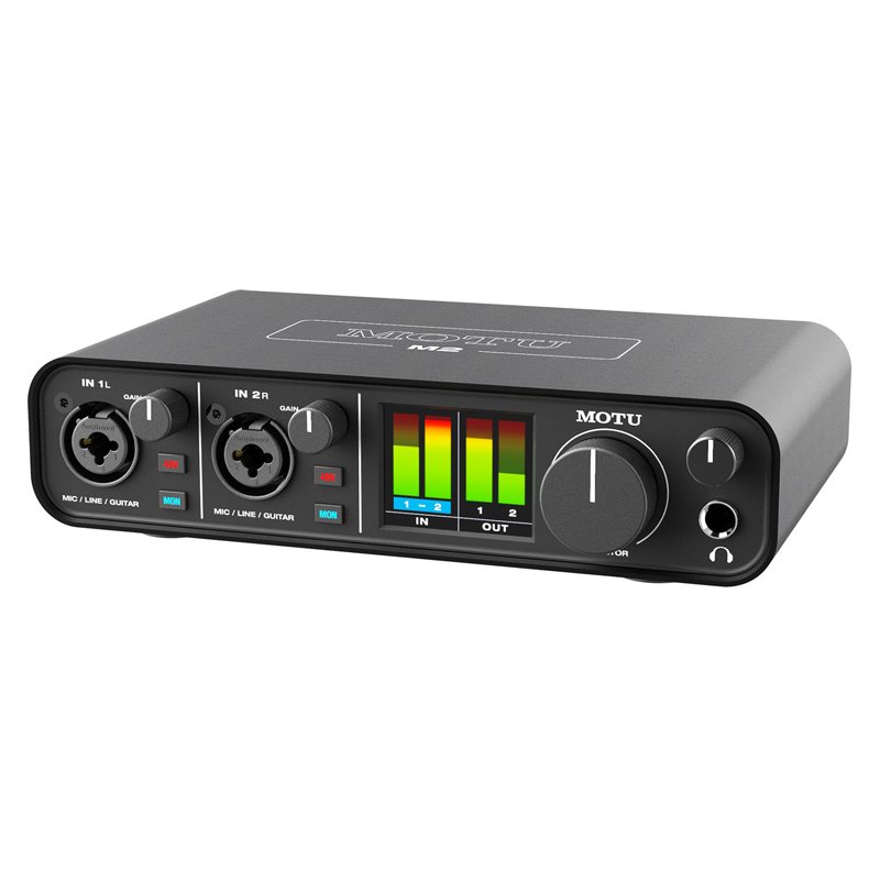 MOTU M2 2×2 USB-C Audio Interface