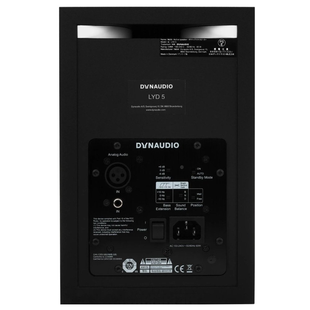 Dynaudio LYD 5 Powered Studio Monitors - Image 2