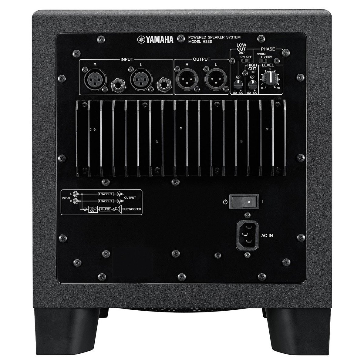Yamaha HS8S Powered Studio Subwoofer - Image 2