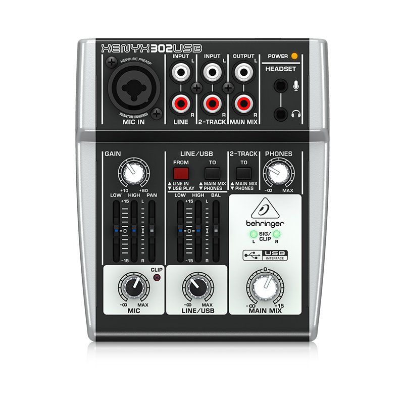 Behringer Xenyx 302USB Mixer