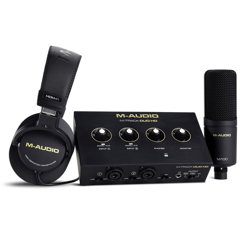 M-Audio M-Track Duo HD Producer Pack