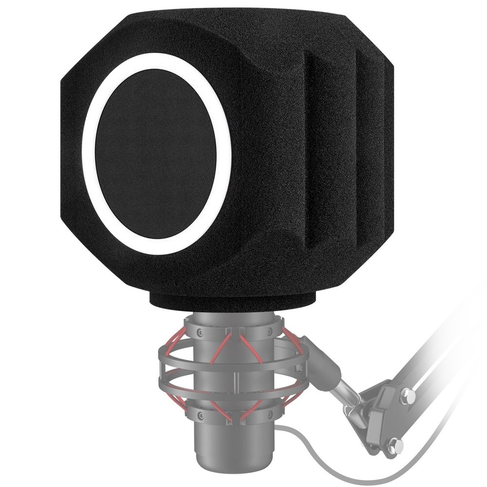Microphone Wind Shield Pop Filter Isolation Ball