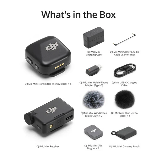 DJI Mic Mini Dual Wireless Microphone System - Image 2
