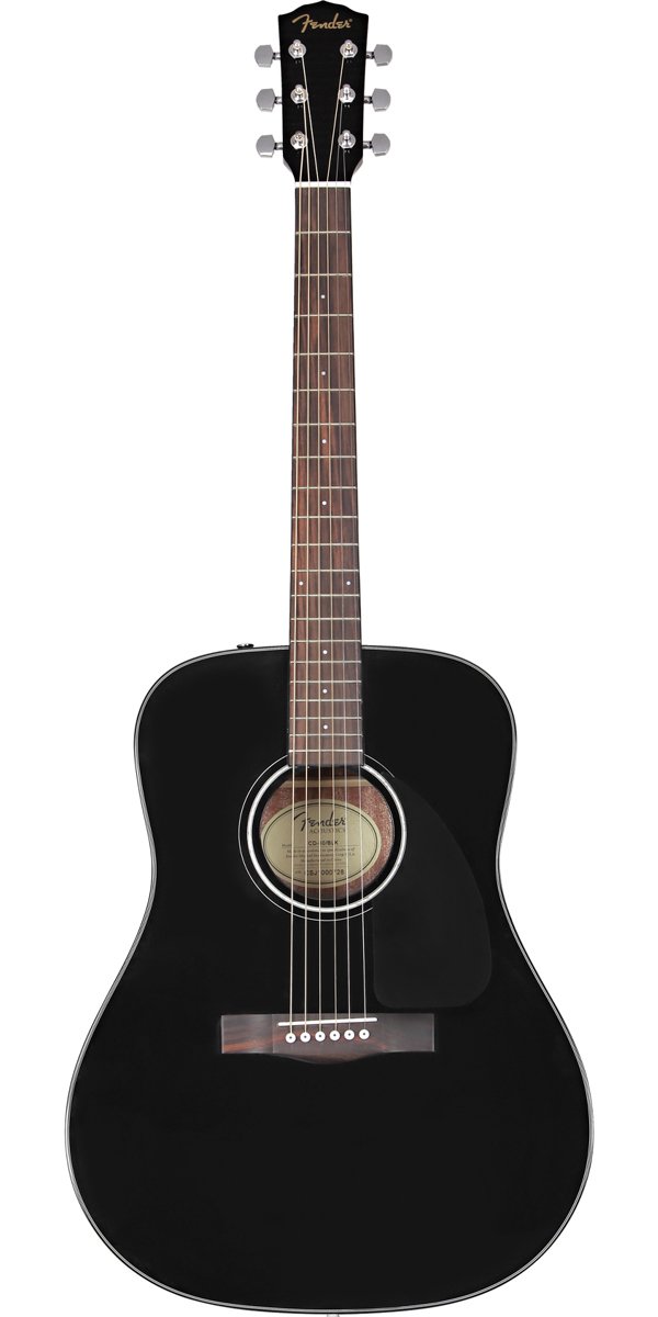 Fender CD-60 Dreadnought V3 - Black