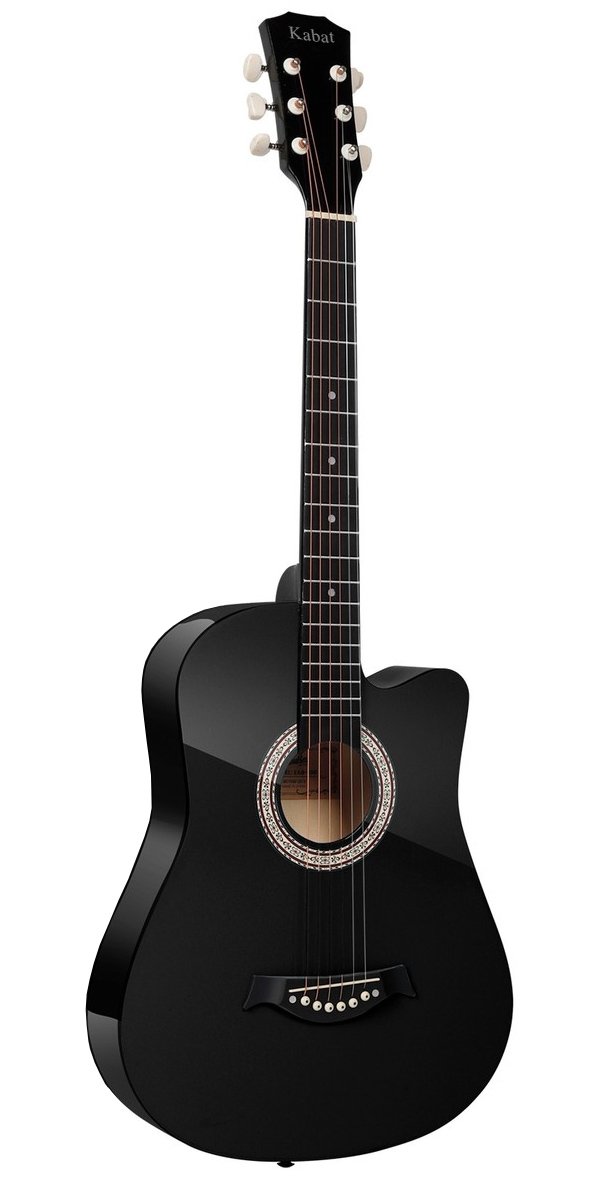 Student Acoustic Guitar High Grade - Black