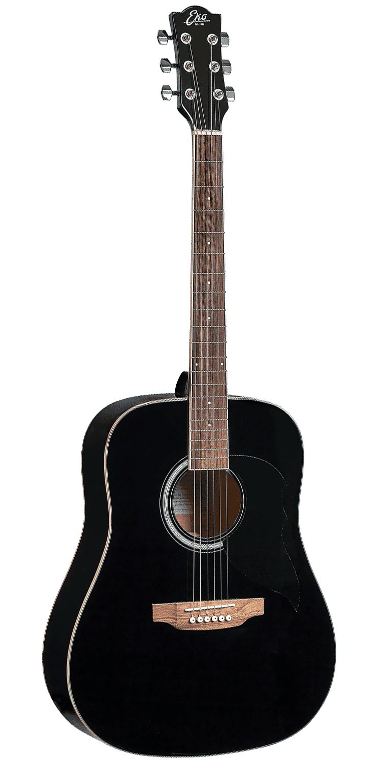 Eko Ranger 6 Acoustic Guitar - Black
