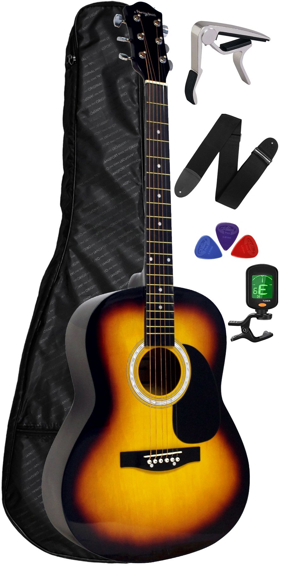 Martin-Smith W-100 Acoustic Guitar Package