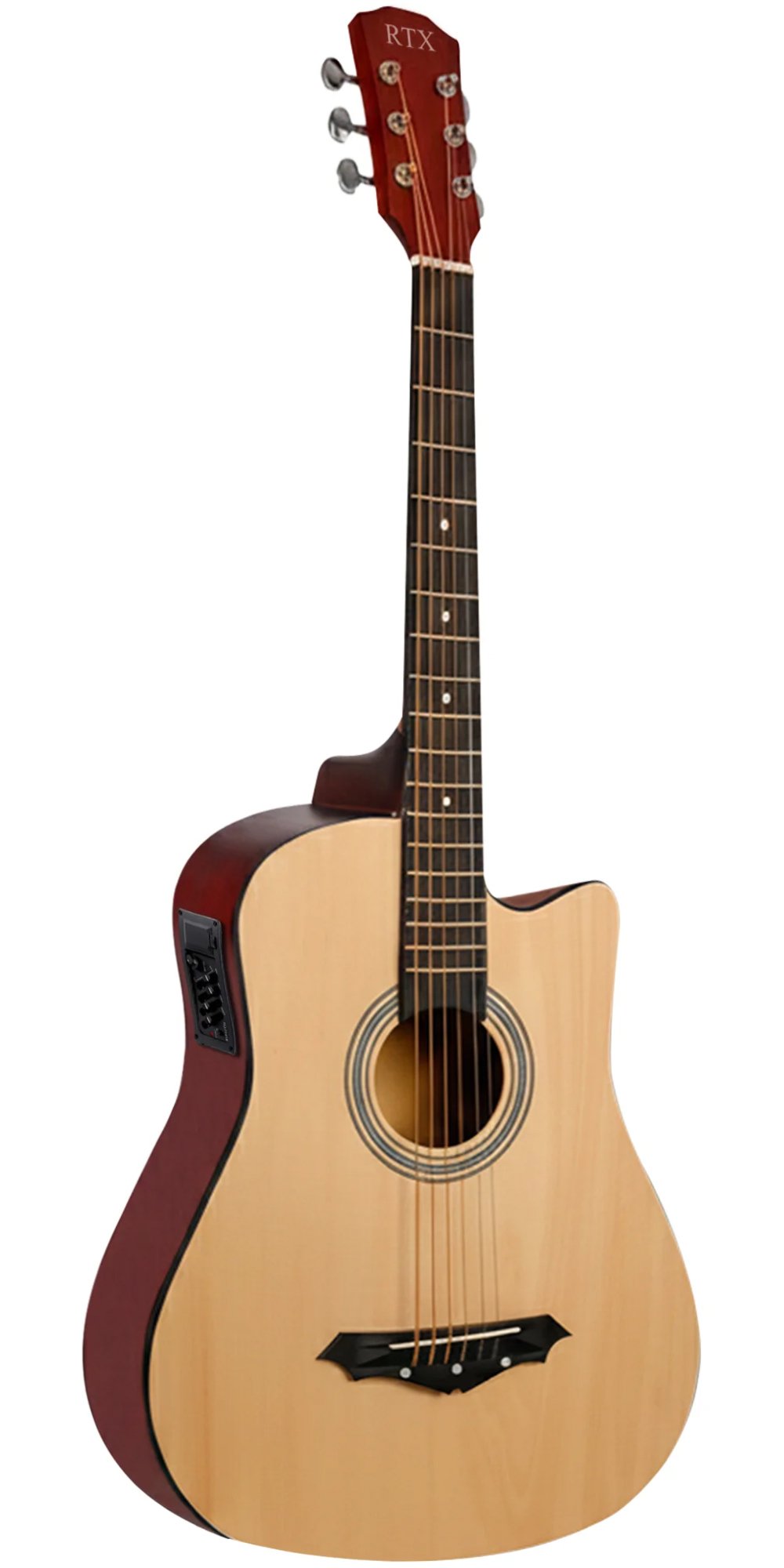 Student Semi Acoustic Guitar High Grade – Natural