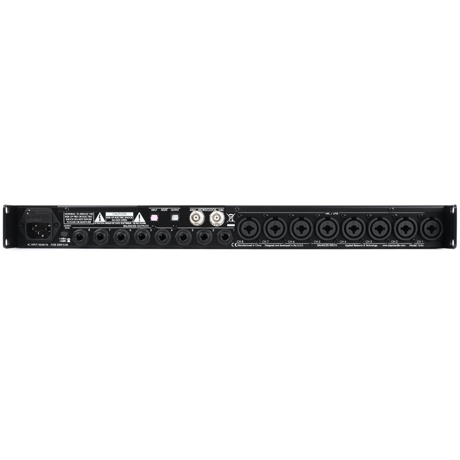 ART TubeOpto 8 8-channel Tube Microphone Preamp - Image 2